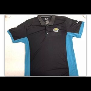 Jacksonville Jaguars NFL Polo Golf L Black/Green